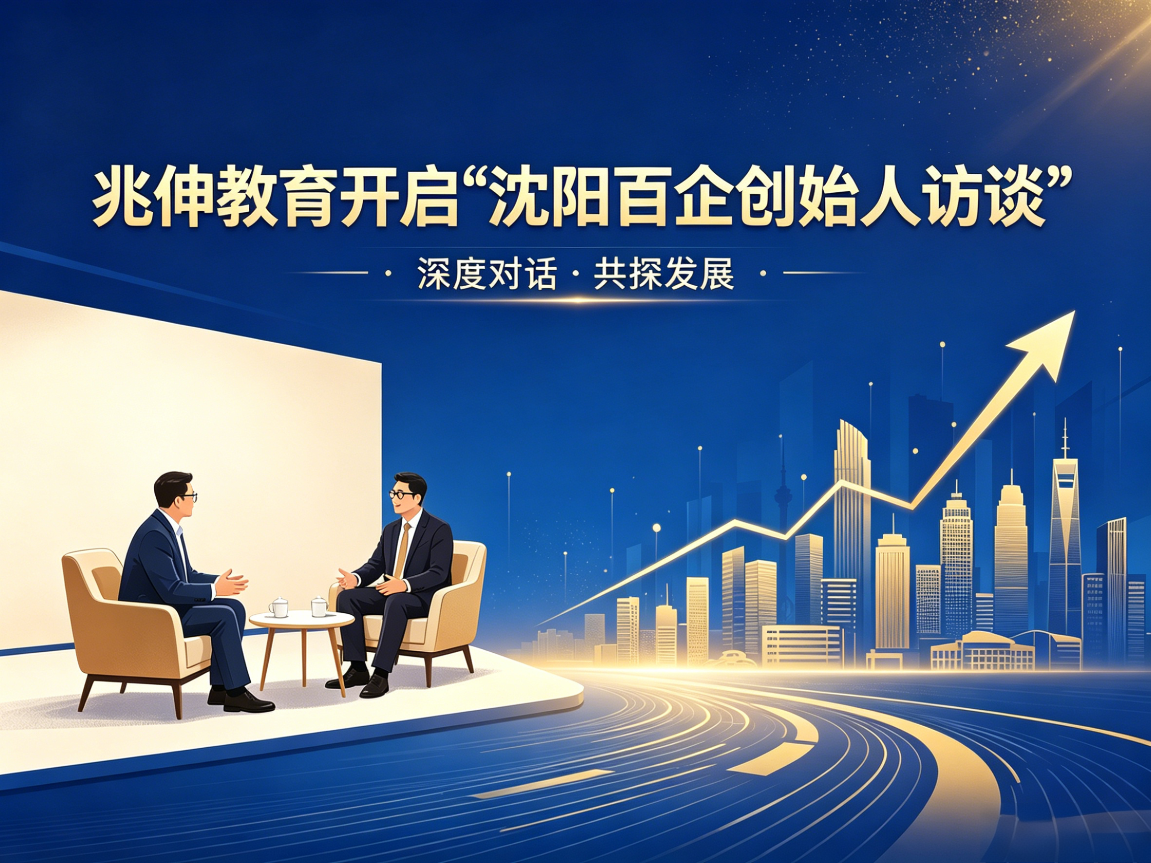兆伸教育“沈阳百企创始人访谈”图片.png